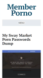 Mobile Screenshot of memberporno.com